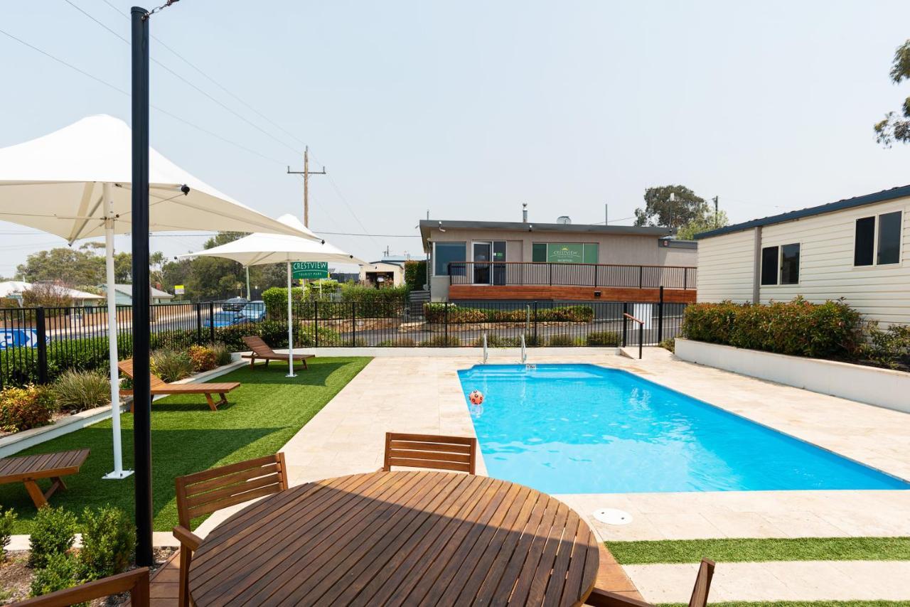Crestview Tourist Park Otel Queanbeyan Dış mekan fotoğraf